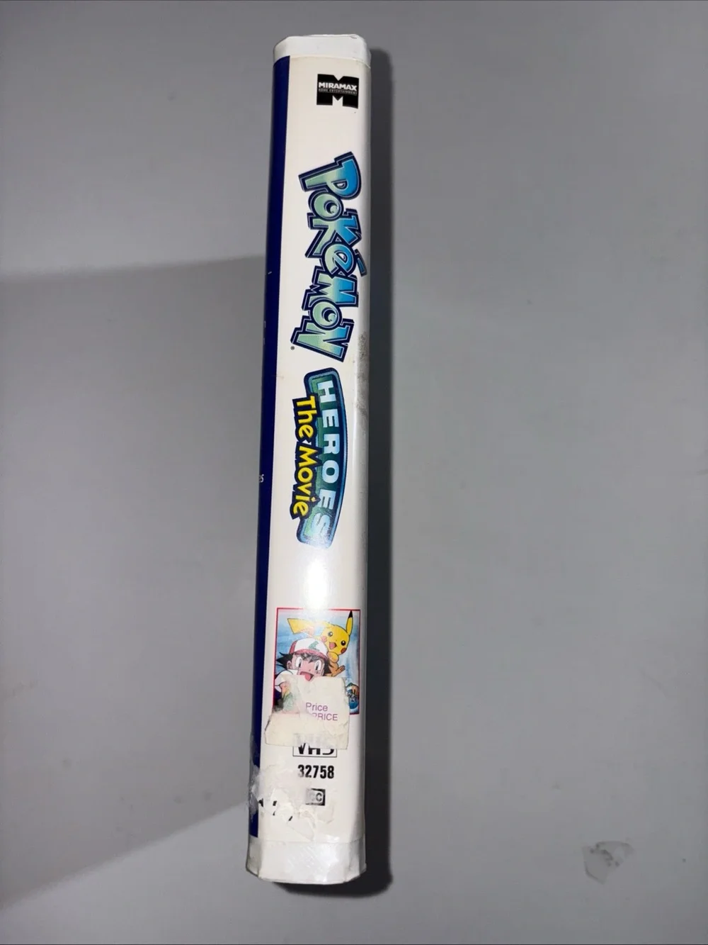 Pokemon Heroes The Movie VHS – Blue Cover